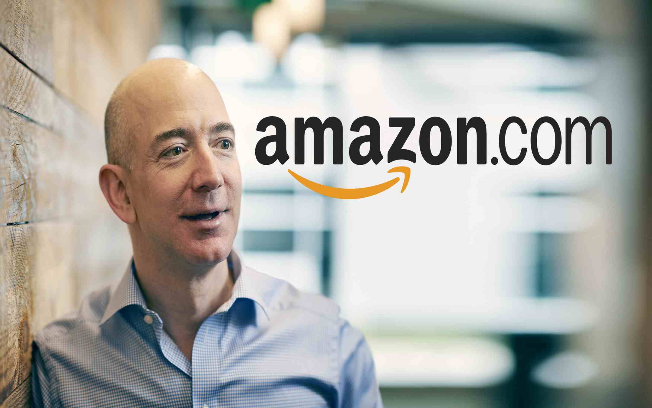Jeff Bezos and his company, Amazon.