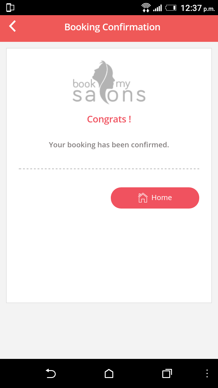 Online Beauty Salon or Spa Booking Solution Book My Salon App