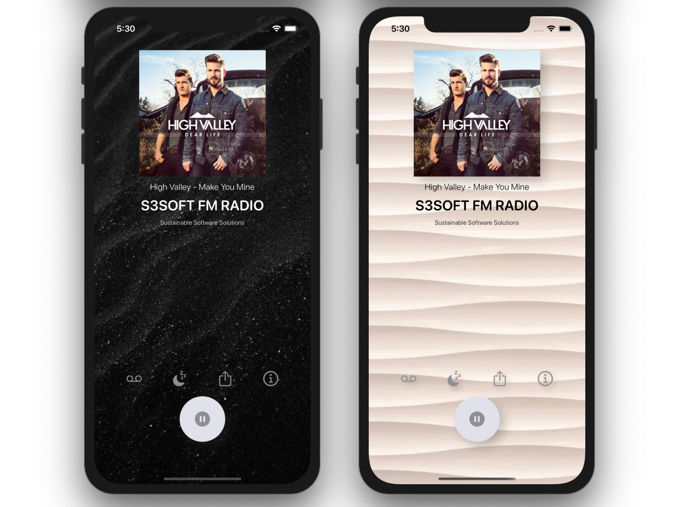 Single Full Radio App (iOS, Swift, SwiftUI, Radio Station, FM